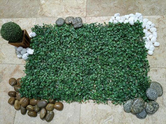 Artificial Boxwood Hedge Plastic Grass Mat For Floor Decoration Indoor and Outdoor Decor