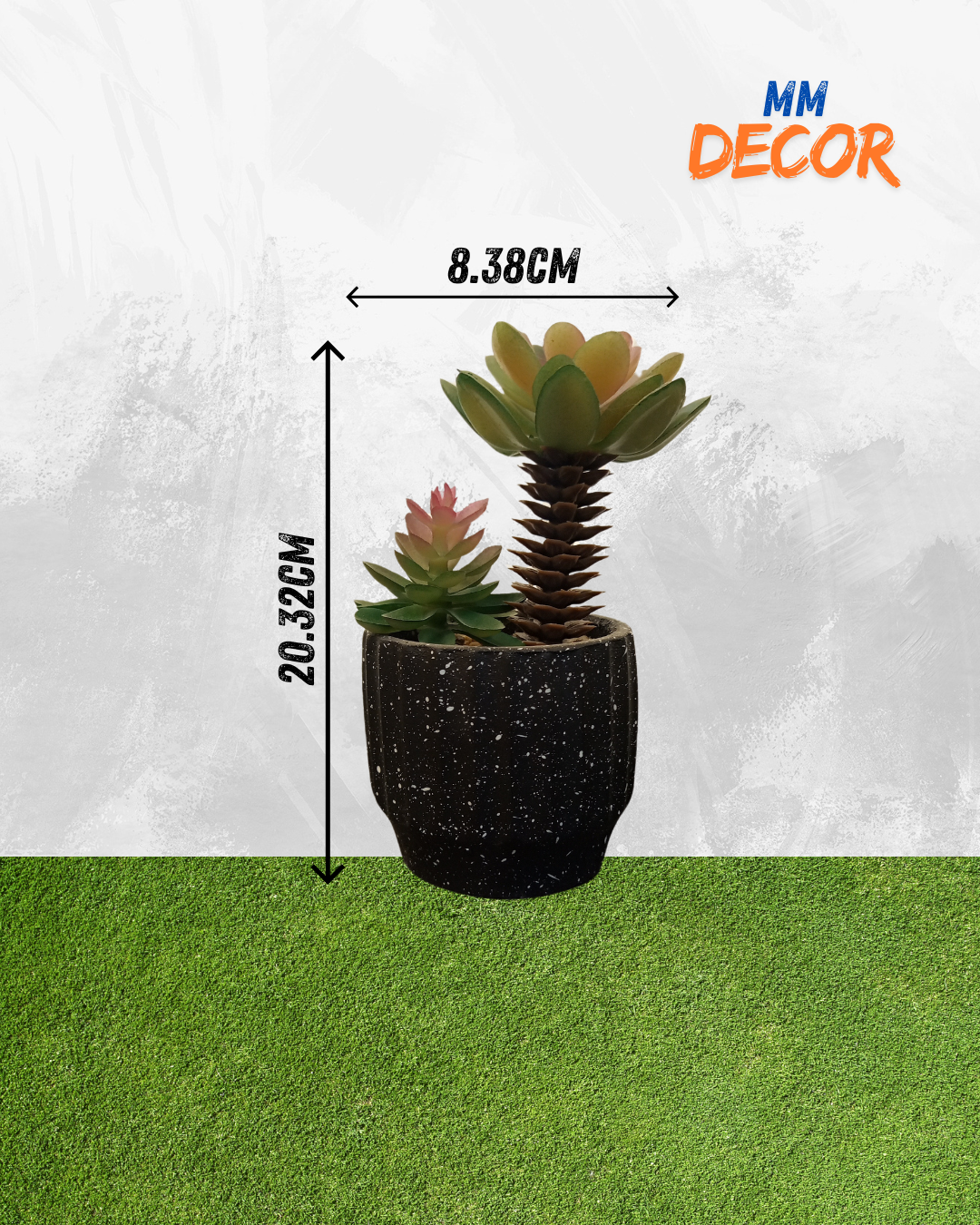 Imported Realistic Cactus Plant – Perfect Accent for Home & Office Spaces